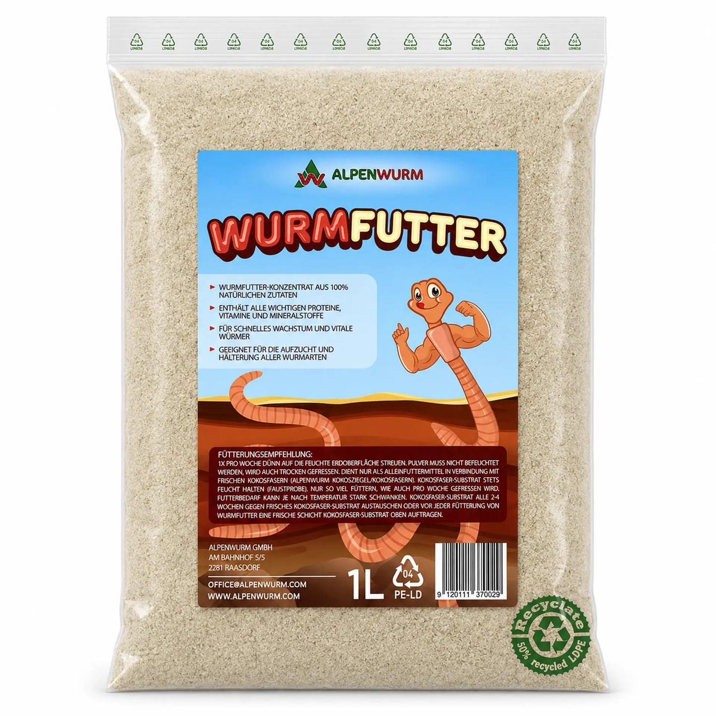 Worm Food Concentrate 1 Liter