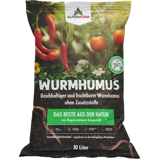 Bio Wurmhumus (im Sack)