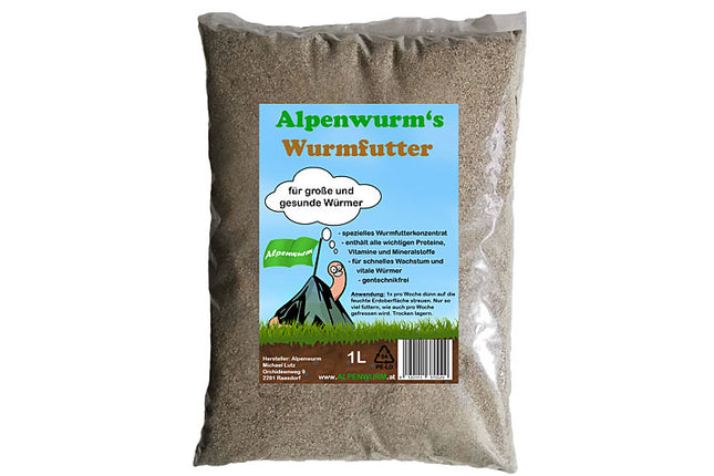 Wurmfutter - Futterkonzentrat für Würmer 1 Liter