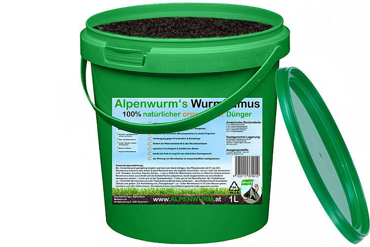 Bio Wurmhumus (1L Eimer)