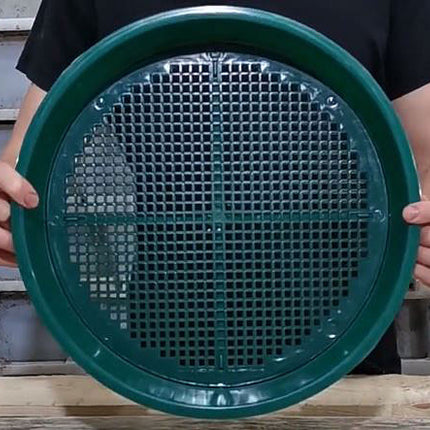 Worm sieve / compost sieve / soil sieve - 4mm &amp; 6mm sieve size - Ø38cm 